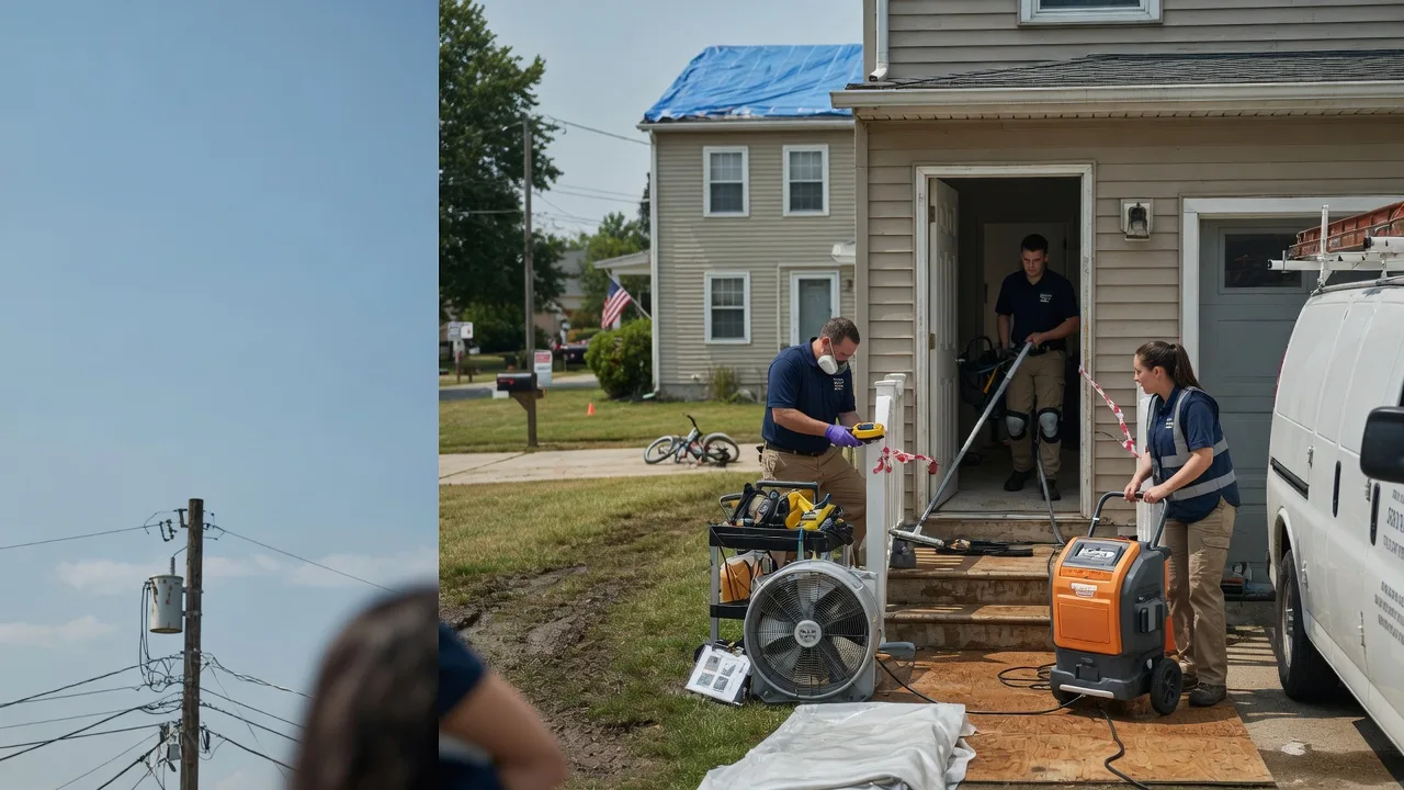 Water Damage Repair in Wharton, OH near me